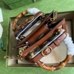 Gucci Diana lizard mini bag - Image 6