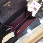 Chanel Classic Leather Wallet In Black - Image 9