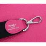 Rose Red Evelyne II TPM Messenger Bag Fake Luxury Hermes Pop Color - Image 4