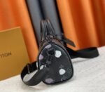 Louis Vuitton X YK Monogram Eclipse Keepall 25 Bandouliere Travel Bag - Image 5