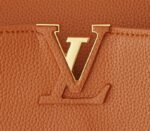 Louis Vuitton Capucines GM Souple Handbag In Cognac Brown - Image 7