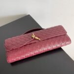 Replica Bottega Veneta Andiamo Clutch with Handle Barolo Intrecciato Lambskin - Image 10