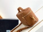 Prada Mini Vanity Bag Imitation in Brown - Image 4