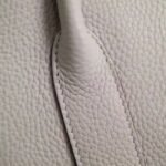 White Top Replica Hermes Garden Party 30cm Crisp Canvas Bag - Image 2