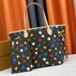 Louis Vuitton X YK Monogram Canvas Neverfull MM Tote