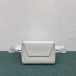 Top Quality Fake Celine Sangle Small Bucket Bag In White Calfskin - Image 3