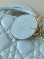 Dior Small Lady Dior My ABCDior Bag Replica in Placid Blue - Image 3
