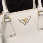 White Prada Galleria Medium Bag Replica - Image 3