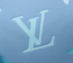 Louis Vuitton Monogram Empreinte Leather Onthego MM Bag In Summer Blue - Image 9