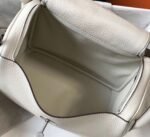 Replica Hermes Lindy 26cm handbag in beton - Image 3