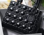 Dior Lady Dior Medium Bag Imitation in Black - Image 9