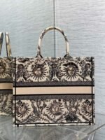 Dior Large Book Tote Bag Replica in Beige Toile de Jouy Soleil Embroidery - Image 8
