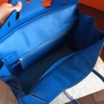 Blue Hydra Fake Designer Hermes Birkin 35cm Bag - Image 2