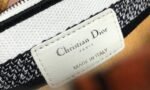 Dior Lady D-Lite Medium Bag Fake in White Pixel Zodiac Embroidery - Image 8