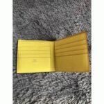 Yellow knockoff Hermes Copernic compact wallet - Image 2