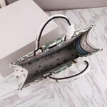 Dior Large Book Tote Bag Knockoff in Latte D-Constellation Embroidery - Image 2