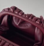 Fake Bottega Veneta Mini Pouch with Strap Bordeaux - Image 5