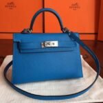 Mykonos Color Replica Designer Hermes Kelly 20CM Tote - Image 4