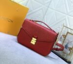 LV Monogram Empreinte Leather Metis In Red - Image 2