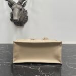 Dior Small Book Tote Bag Replica with Strap in Beige - Image 6
