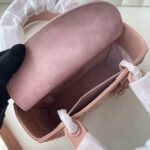 Dior Small Lady Dior My ABCDior Bag Fake in Pink Calfskin with Diamond Motif - Image 6