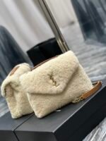 LOULOU SMALL CHAIN BAG IN QUILTED “Y” - Image 2