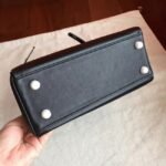 Black Swift Replica Hermes Kelly 25cm Retourne Soft Bag - Image 2