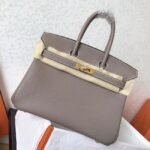 Tourterelle Hermes Birkin 25cm AAAAA Replica Handbag