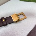 Square G reversible leather belt - Image 6