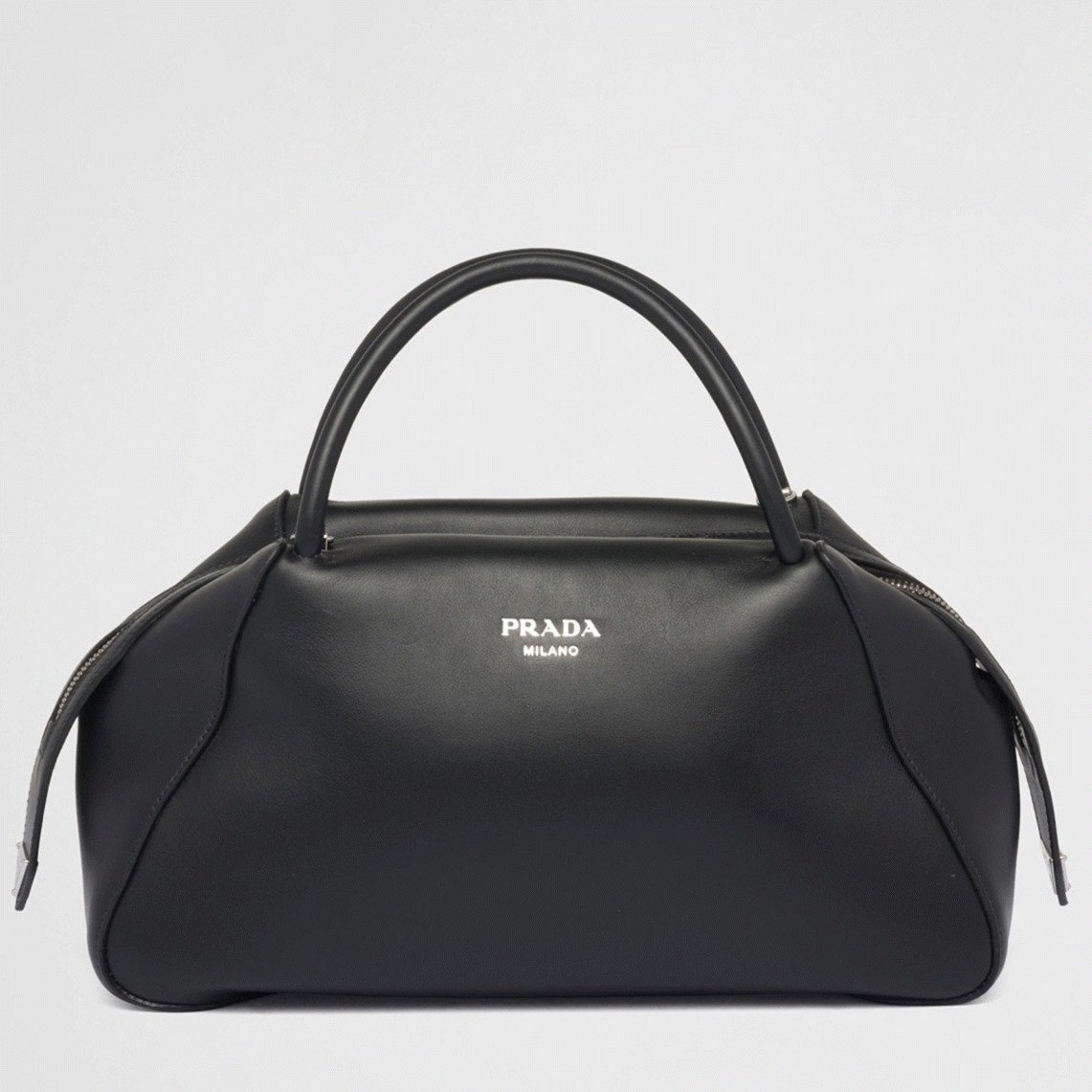 BF62B688-39AA-7238-E850-A5FDC60F7EB0.jpg Prada Supernova Medium Top Handle Bag Fake in Black - Image 1