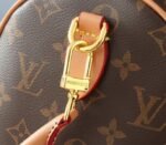Louis Vuitton Monogram Canvas Soft Speedy 30 Crafty Handbag In Red - Image 7