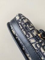 Dior Bobby East-West Bag Knockoff in Blue Dior Oblique Jacquard - Image 3