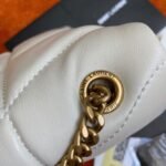 Replica Saint Laurent Puffer Toy Bag White Quilted Lambskin - Image 2