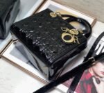 Dior Lady Dior Medium Bag Knockoff in Black - Image 9
