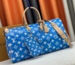 Louis Vuitton Speedy P9 Bandouliere 50 Bag In Blue - Image 2