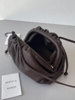 Imitation Bottega Veneta Mini Pouch with Strap Grape - Image 2