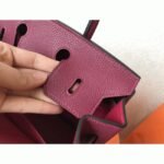 Ruby Hermes Birkin 25cm AAA Replica Handbag - Image 6