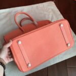 Crevette Shade Premium Knockoff Hermes Birkin 35cm Bag - Image 6