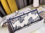 Dior Lady D-Lite Medium Bag Knockoff in Blue Multicolor Rêve d Infini Embroidery - Image 5