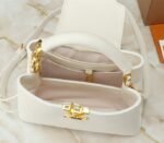 Louis Vuitton Capucines BB Handbag In Quartz White - Image 5