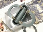 Dior Lady Dior Mini Bag Replica in Grey - Image 9