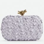 Replica Bottega Veneta Knot Minaudiere Clutch Oyster Sequins