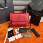 Replica Saint Laurent Niki Medium Chain Bag Red - Image 8
