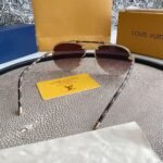 Pink Gradiant Monogram Stem Aviators - Image 3