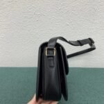 Top Quality Faux Celine Triomphe Medium Bag In Black - Image 14