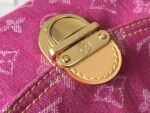 Louis Vuitton Pink Monogram Denim Pleaty - Image 8