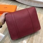 Ruby Fake Designer Hermes Steve Messenger Bag - Image 6