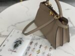 Top Quality Knockoff Fendi Peekaboo ISeeU Medium Bag In Grey Calfskin - Image 10
