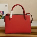 Prada Monochrome Medium Bag Replica in Red - Image 8