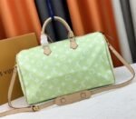 Louis Vuitton Speedy P9 Bandouliere 40 Bag In Light Green - Image 3